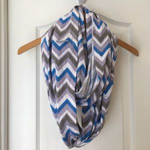Itzy Ritzy Chevron Striped Infinity Nursing Scarf